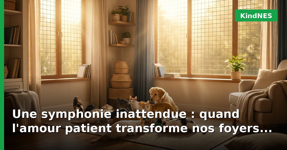 Une symphonie inattendue : quand l'amour patient transforme nos foyers