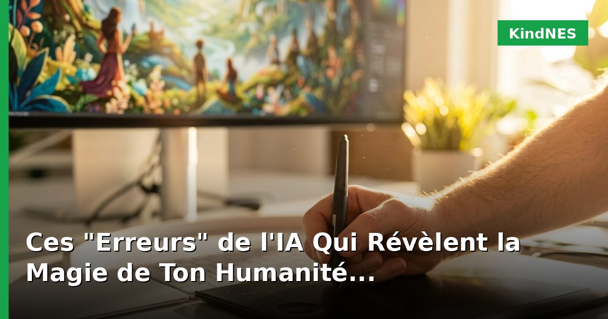 Ces "Erreurs" de l'IA Qui Révèlent la Magie de Ton Humanité