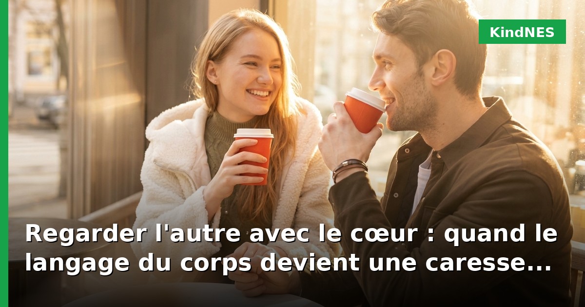 Regarder l'autre avec le cœur : quand le langage du corps devient une caresse