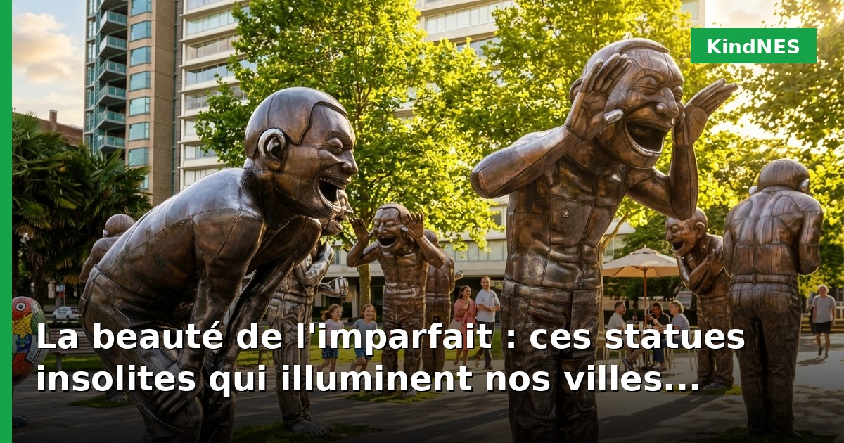 La beauté de l'imparfait : ces statues insolites qui illuminent nos villes